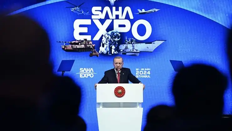 Cumhurbaşkanı Recep Tayyip Erdoğan, İstanbul Fuar Merkezi’nde SAHA EXPO 2024