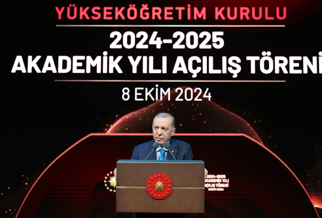 Cumhurbaşkanı Erdoğan: Fail de Mağdur da Gençlerimiz erdoğan yükseköğretim kurulu akademik yılı açılış töreni