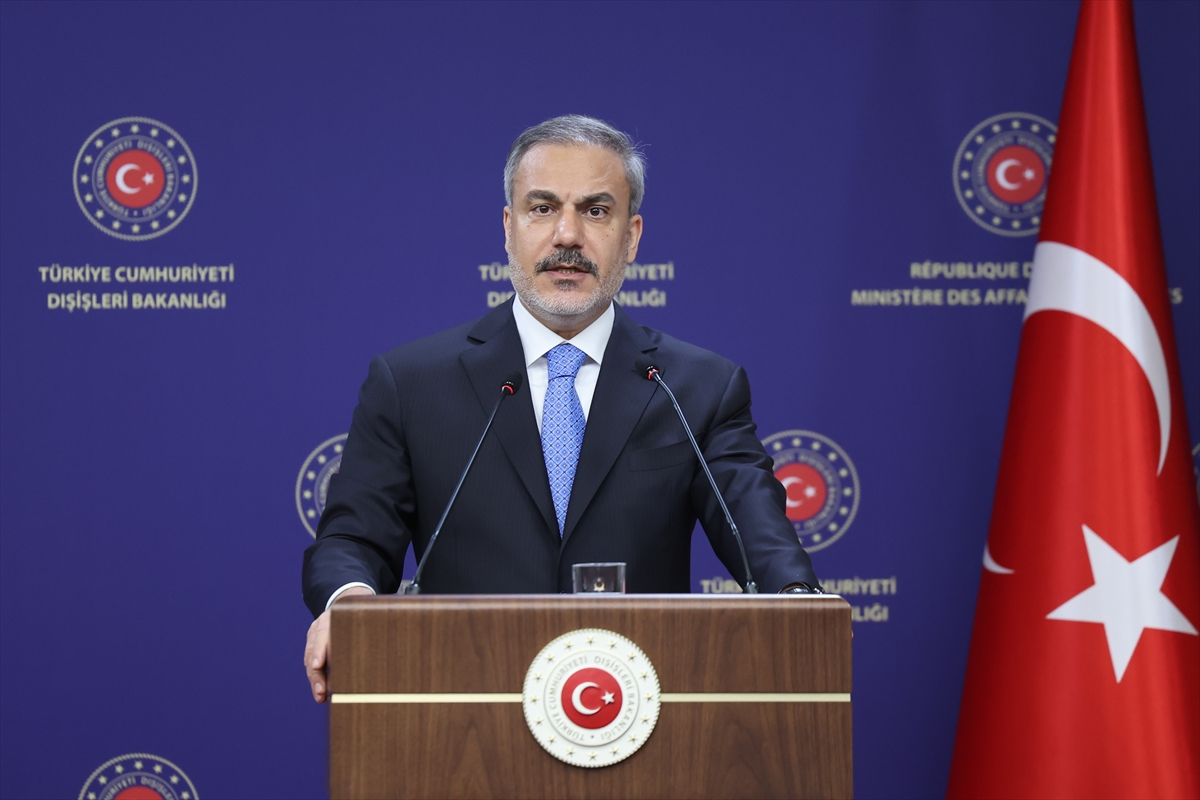 Dışişleri Bakanı Hakan Fidan, Letonya Dışişleri Bakanı Baiba Braze ile
