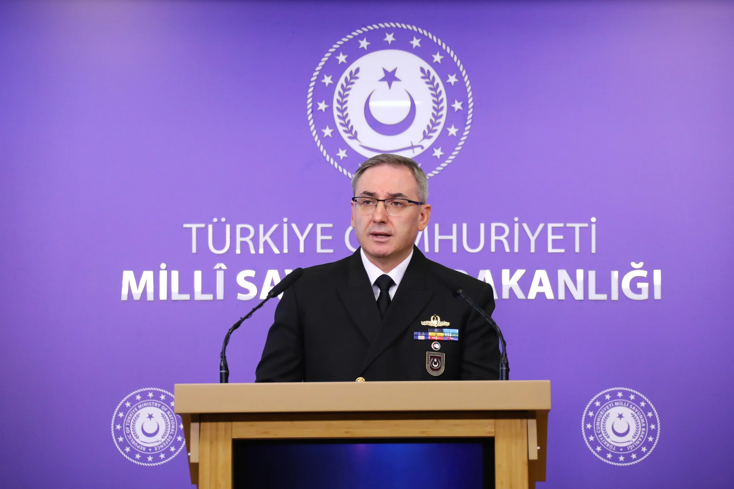 Milli Savunma Bakanlığı (MSB) haftalık basın bilgilendirme toplantısında Suriye’deki gelişmelere