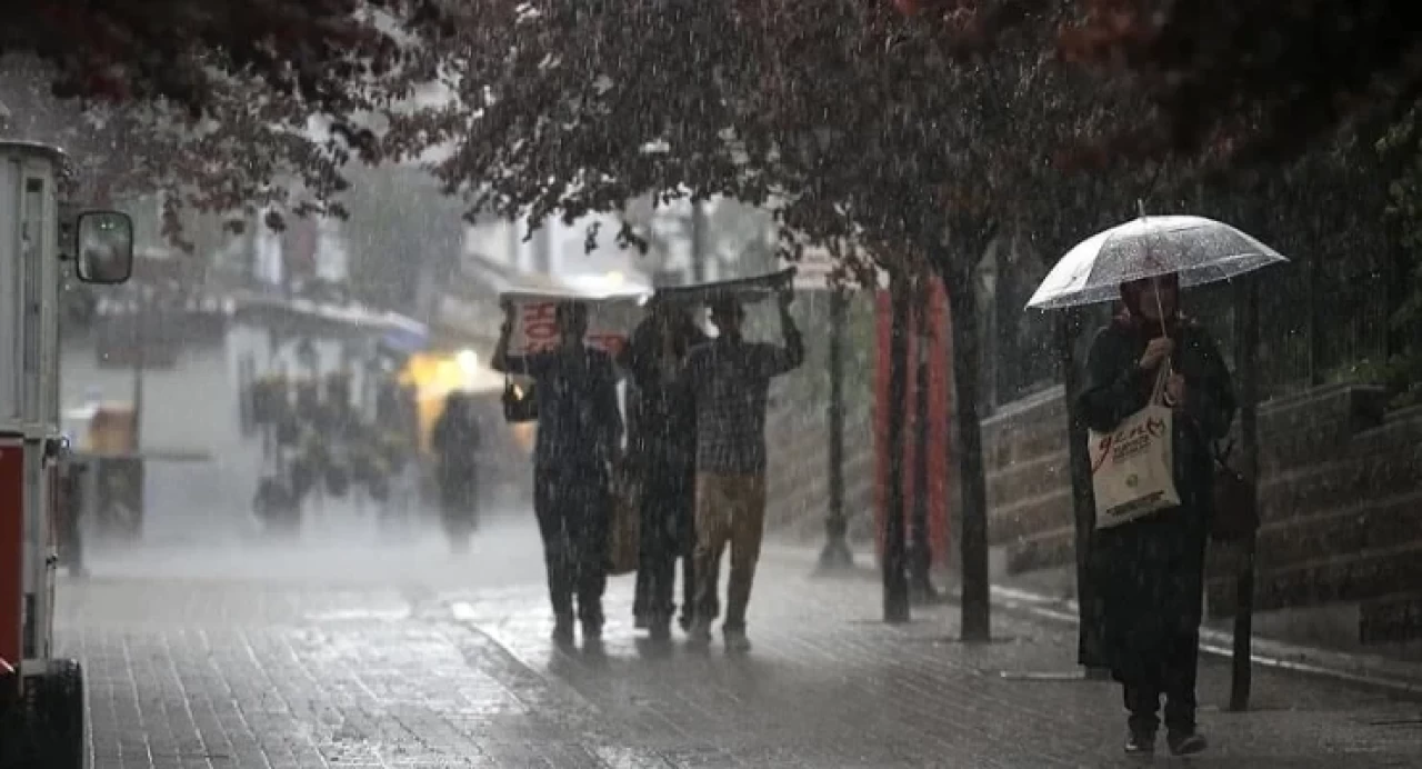   Meteoroloji Genel Müdürlüğü tarafından yayımlanan haftalık hava durumu raporuna