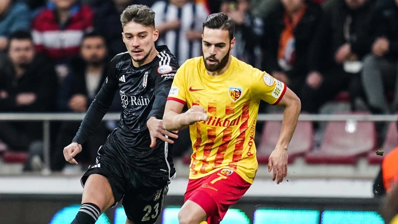   Trendyol Süper Lig’in 7. haftasında Kayserispor ve Beşiktaş karşı
