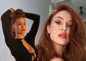 Mine Tugay, hem oyunculuğu hem de etkileyici tarzıyla yıllardır dikkatleri