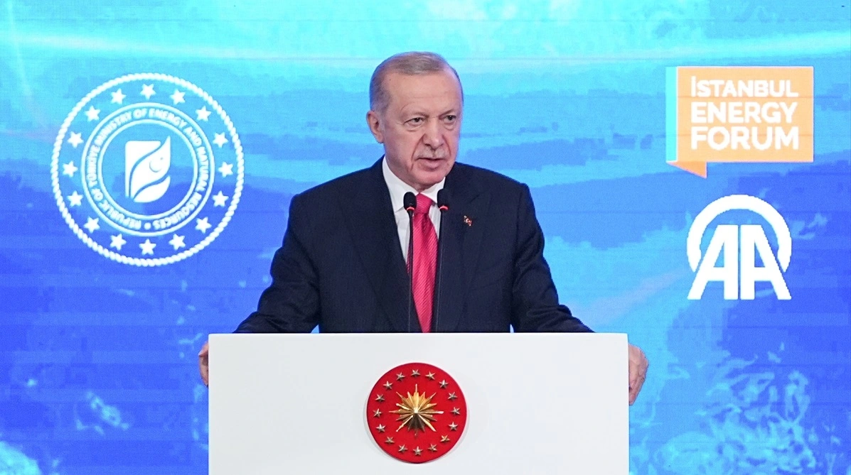 Cumhurbaşkanı Recep Tayyip Erdoğan, İstanbul Kongre Merkezi’nde düzenlenen Anadolu Ajansı