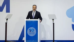 Dışişleri Bakanı Fidan, Portekiz’in Cascais kentinde düzenlenen Birleşmiş Milletler (BM)