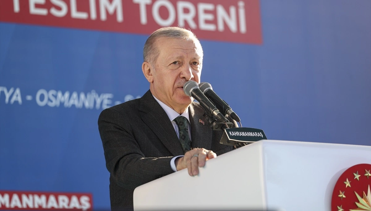 Cumhurbaşkanı Recep Tayyip Erdoğan, Kahramanmaraş’ta 155.000 Konut Anahtar Teslimi ve
