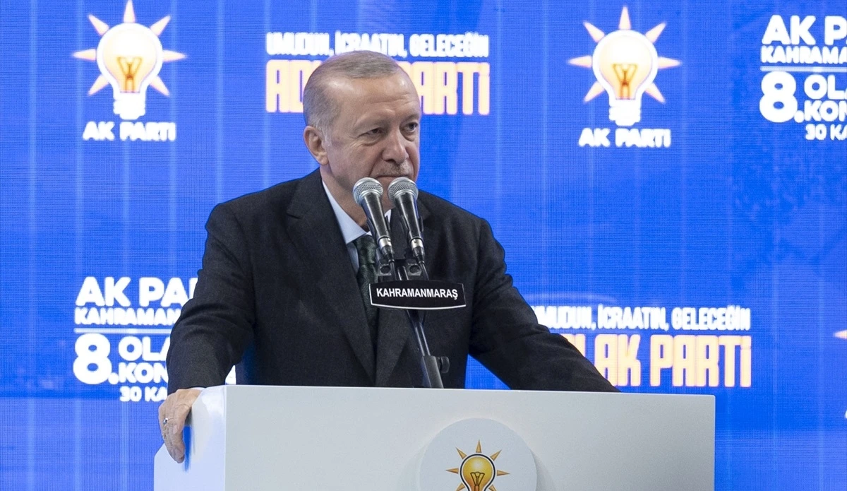 Cumhurbaşkanı ve AK Parti Genel Başkanı Recep Tayyip Erdoğan, partisinin