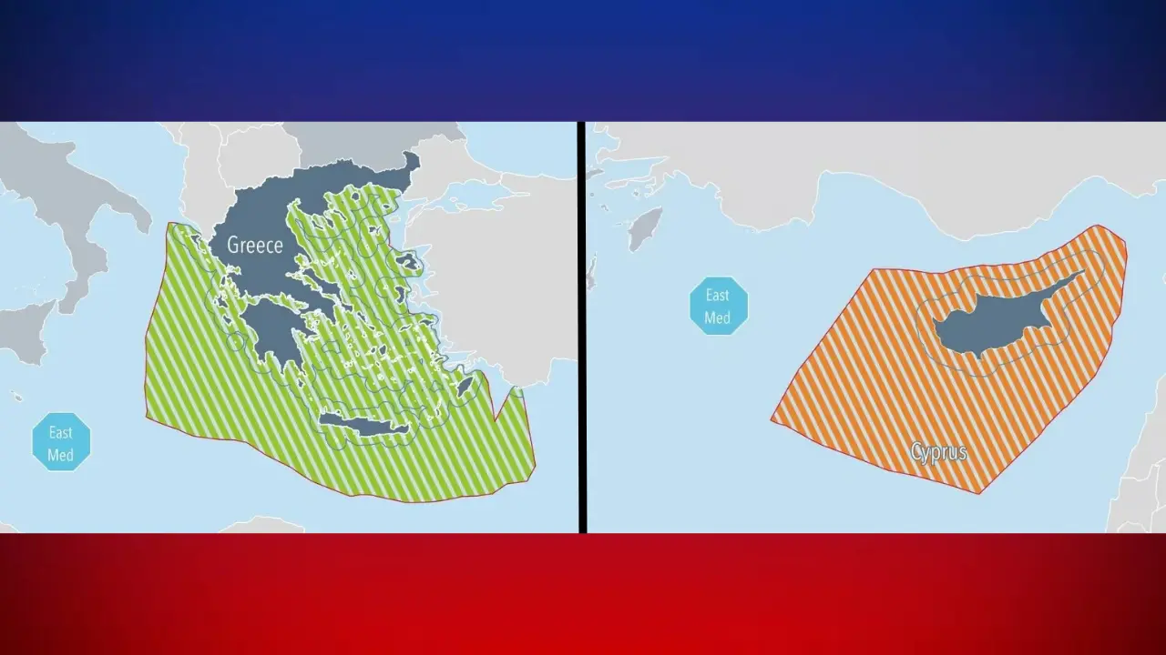 Avrupa Birliği, hazırladığı Ege Denizi haritasında Türkiye’nin kıta sahanlığını Yunanistan