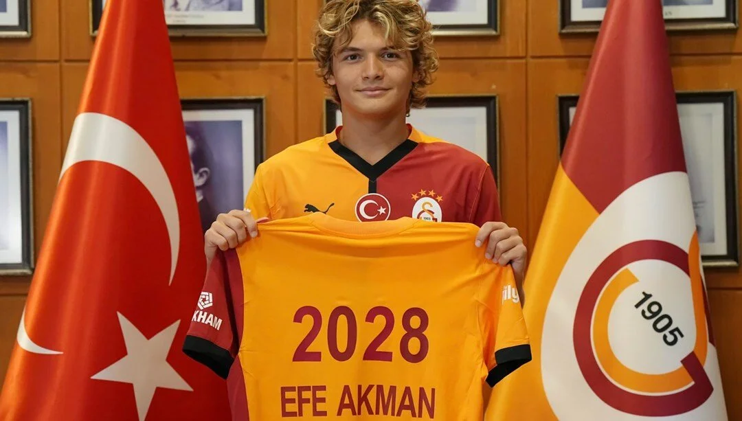 Galatasaray altyapısından yetişen genç futbolcu Efe Akman, 20 Mart 2006