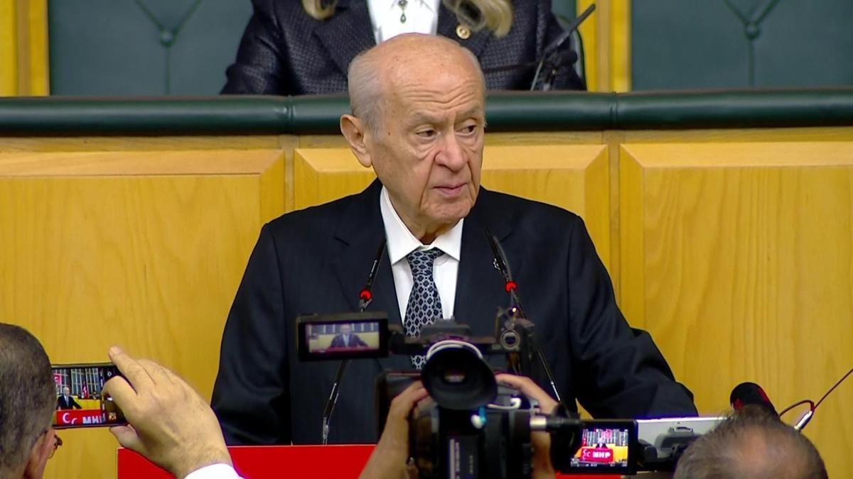 Milliyetçi Hareket Partisi Genel Başkanı Devlet Bahçeli, partisinin TBMM grup