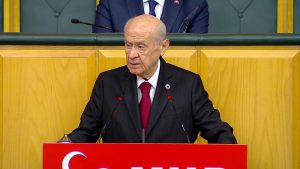 Milliyetçi Hareket Partisi lideri Devlet Bahçeli, partisinin grup toplantısında konuştu.