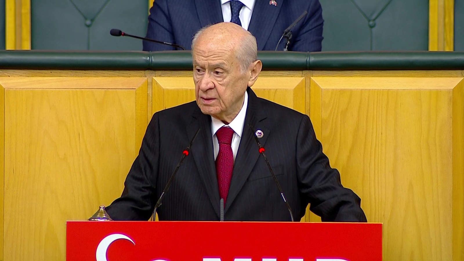 Milliyetçi Hareket Partisi lideri Devlet Bahçeli, partisinin grup toplantısında konuştu.