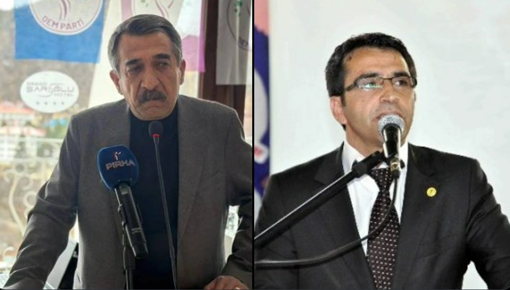 DEM Partili Tunceli Belediye Başkanı Cevdet Konak ile CHP’li Ovacık