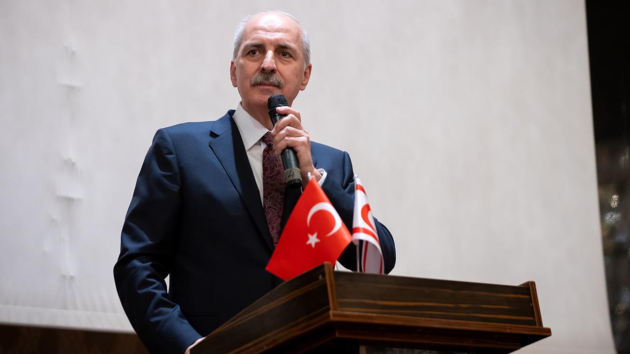TBMM Başkanı Numan Kurtulmuş, Kuzey Kıbrıs Türk Cumhuriyeti’nin (KKTC) Ankara