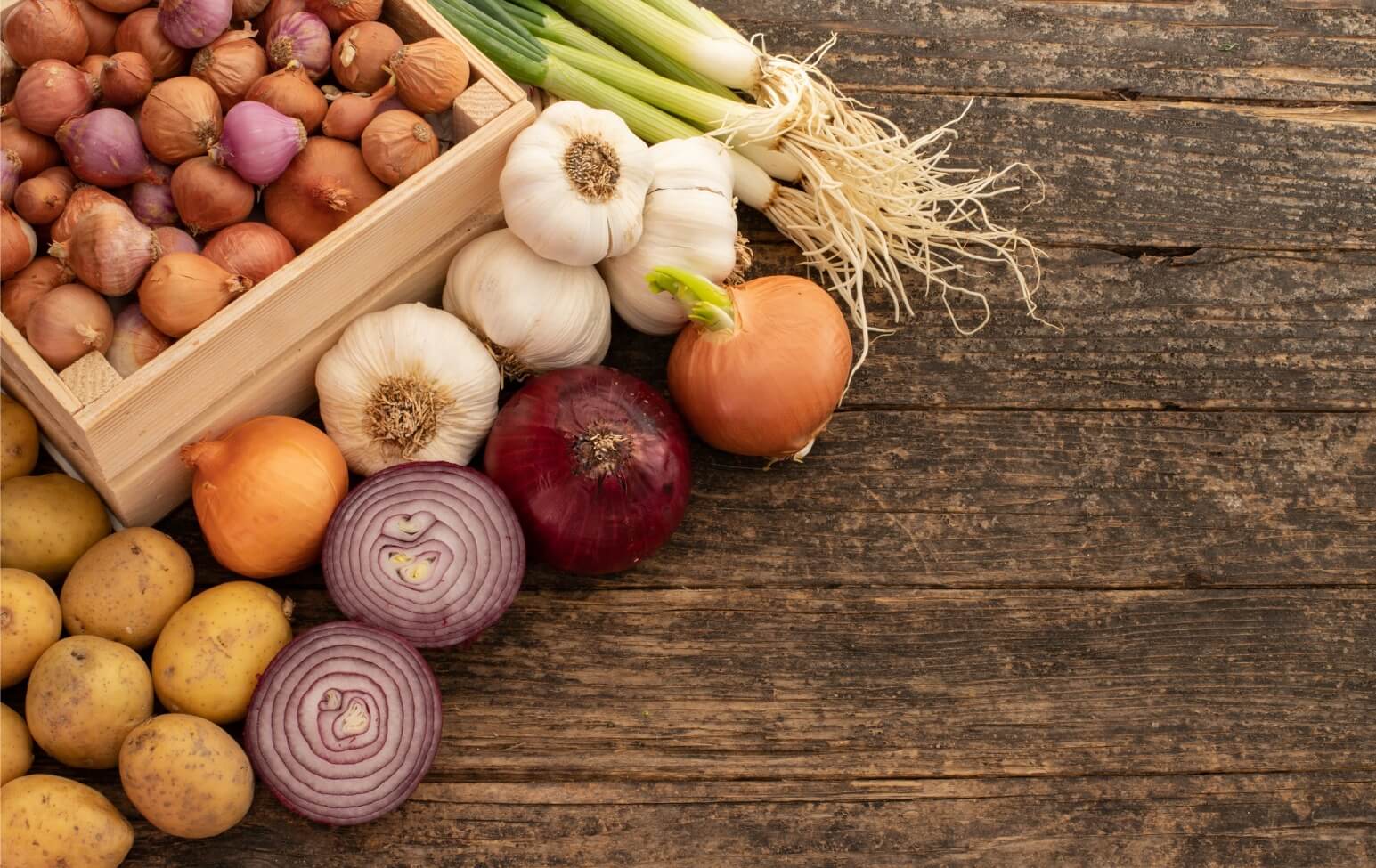   Patates, soğan ve sarımsak filizlenmesi, özellikle kış aylarında sık