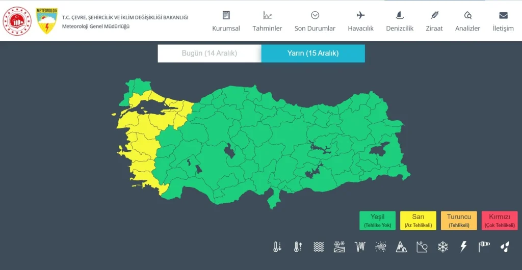 13 il sarı kod