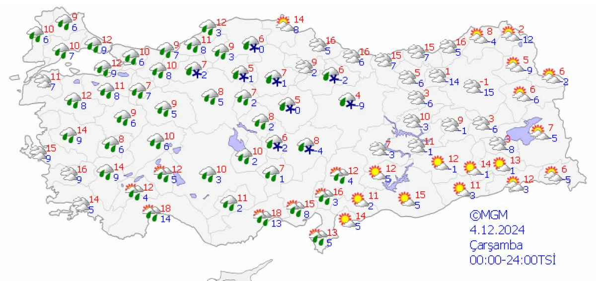 Meteoroloji'den Kritik Uyarı: Sağanak Yağış ve Kuvvetli Fırtına Kapıda