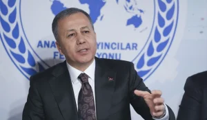 Ankara’da medya temsilcileriyle bir araya gelen İçişleri Bakanı Ali Yerlikaya,