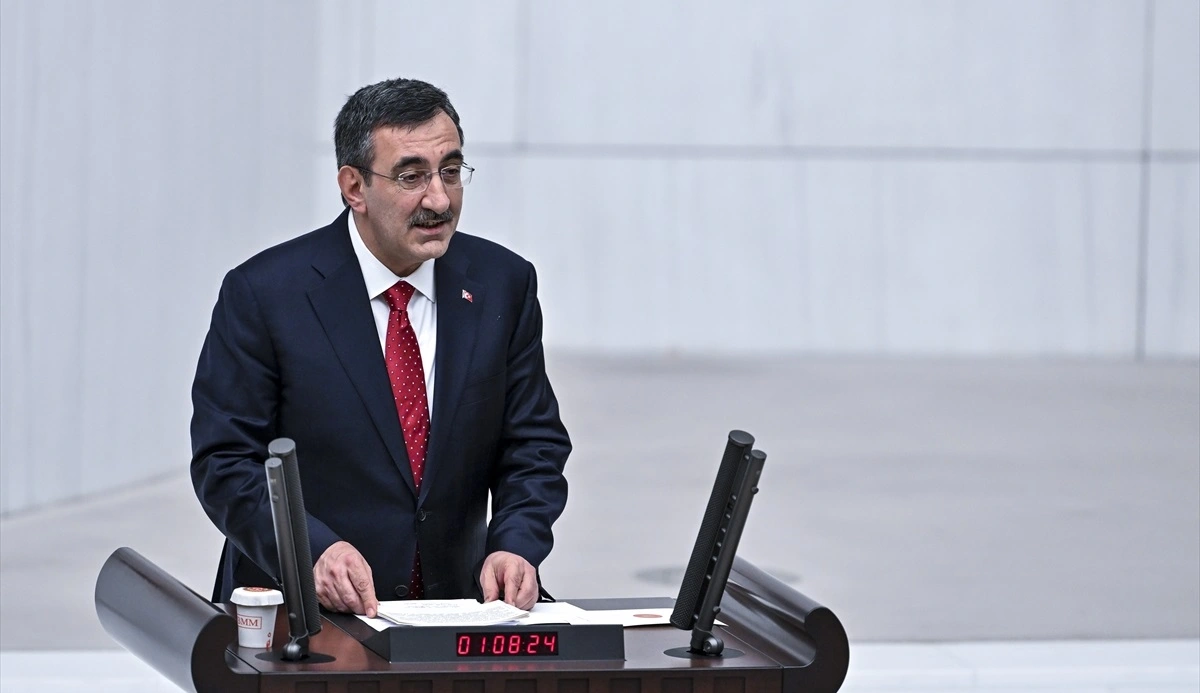 Cumhurbaşkanı Yardımcısı Cevdet Yılmaz, TBMM Genel Kurulu’nda Cumhurbaşkanlığı bütçe görüşmelerinde