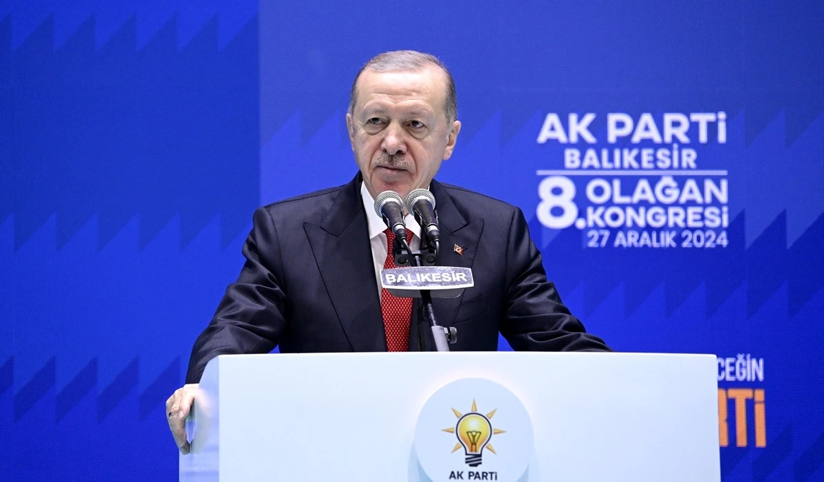 Cumhurbaşkanı ve AK Parti Genel Başkanı Recep Tayyip Erdoğan, partisinin