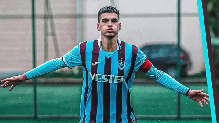 Trabzonspor altyapısında forma giyen genç futbolculardan biri olan Salih Malkoçoğlu,