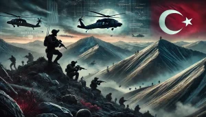 Akil Dağı operasyonunun ilk aşamasında, özel kuvvetler birliği Baratah Köyü