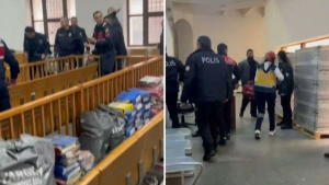 Nilüfer ilçesi Odunluk Mahallesi’ndeki bir alışveriş merkezinin eğlence yerinde 23