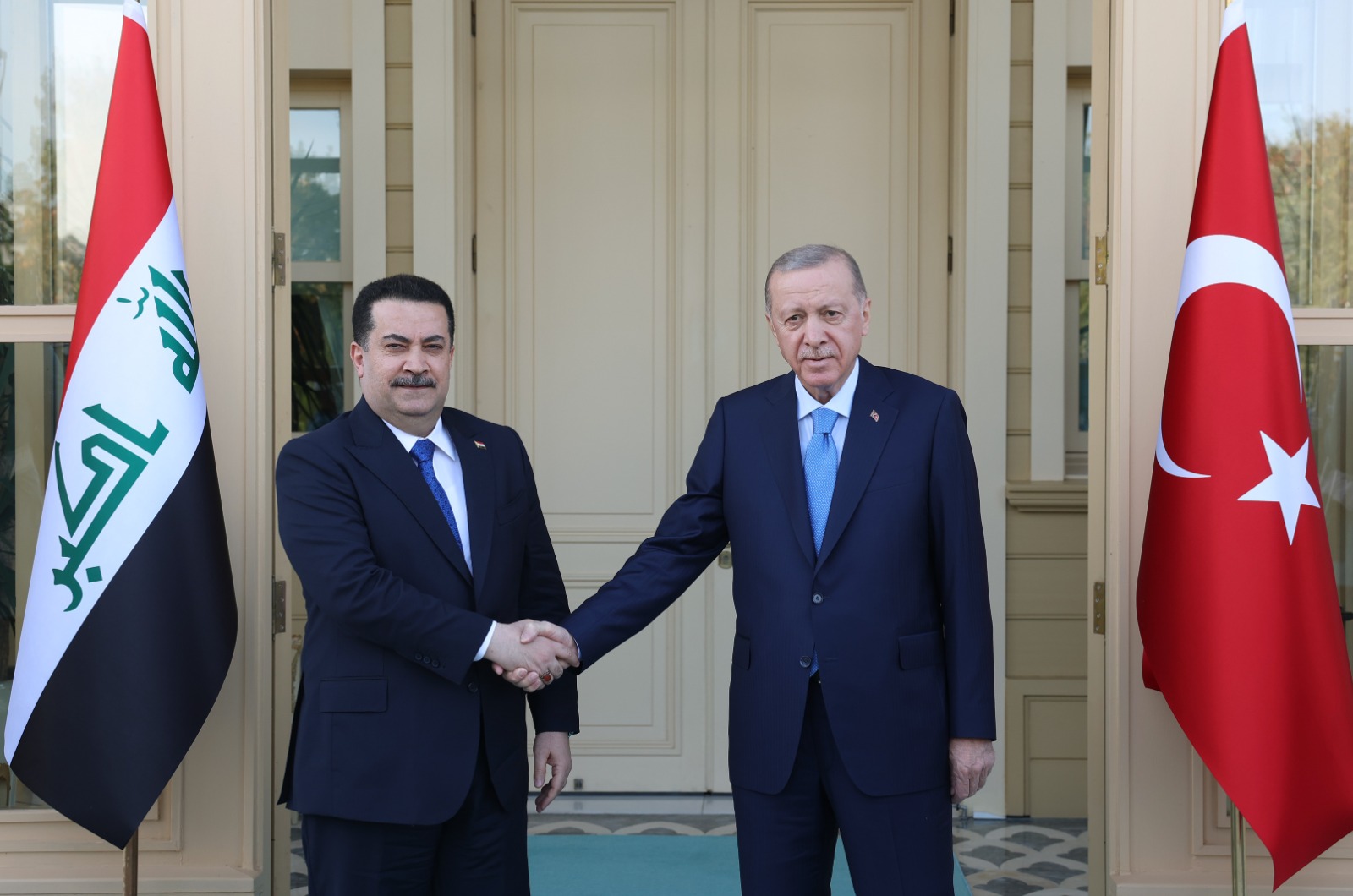 Cumhurbaşkanı Recep Tayyip Erdoğan, Irak Başbakanı Muhammed Şiya el Sudani