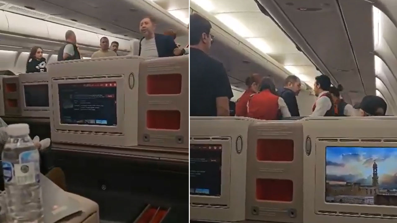 Türk Hava Yolları’nın Dubai’den İstanbul’a giden uçağında yolcu krizi yaşandı.