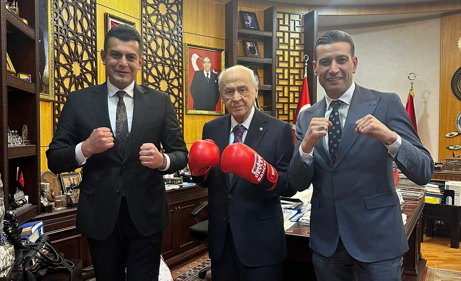 TBF Başkanı Hekimoğlu, MHP lideri Bahçeli ziyaretine ilişkin şu açıklamalarda