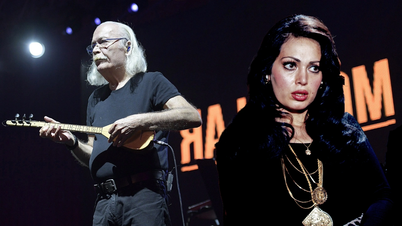 Türk sinemasının unutulmaz yüzlerinden Türkan Şoray ve müzik dünyasının efsanevi