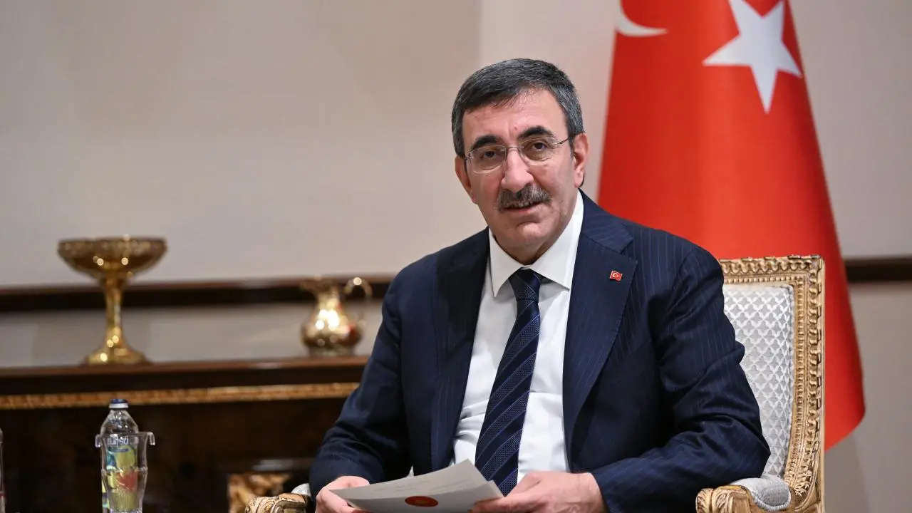 Cumhurbaşkanı Yardımcısı Cevdet Yılmaz, Cumhurbaşkanlığı Külliyesi’nde Nüfus Politikaları Kurulu Toplantısı’nın