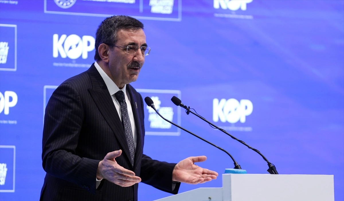Cumhurbaşkanı Yardımcısı Cevdet Yılmaz, Konya Ovası Projesi (KOP) Eylem Planı