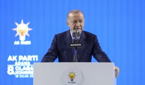 Cumhurbaşkanı ve AK Parti Genel Başkanı Recep Tayyip Erdoğan partisinin
