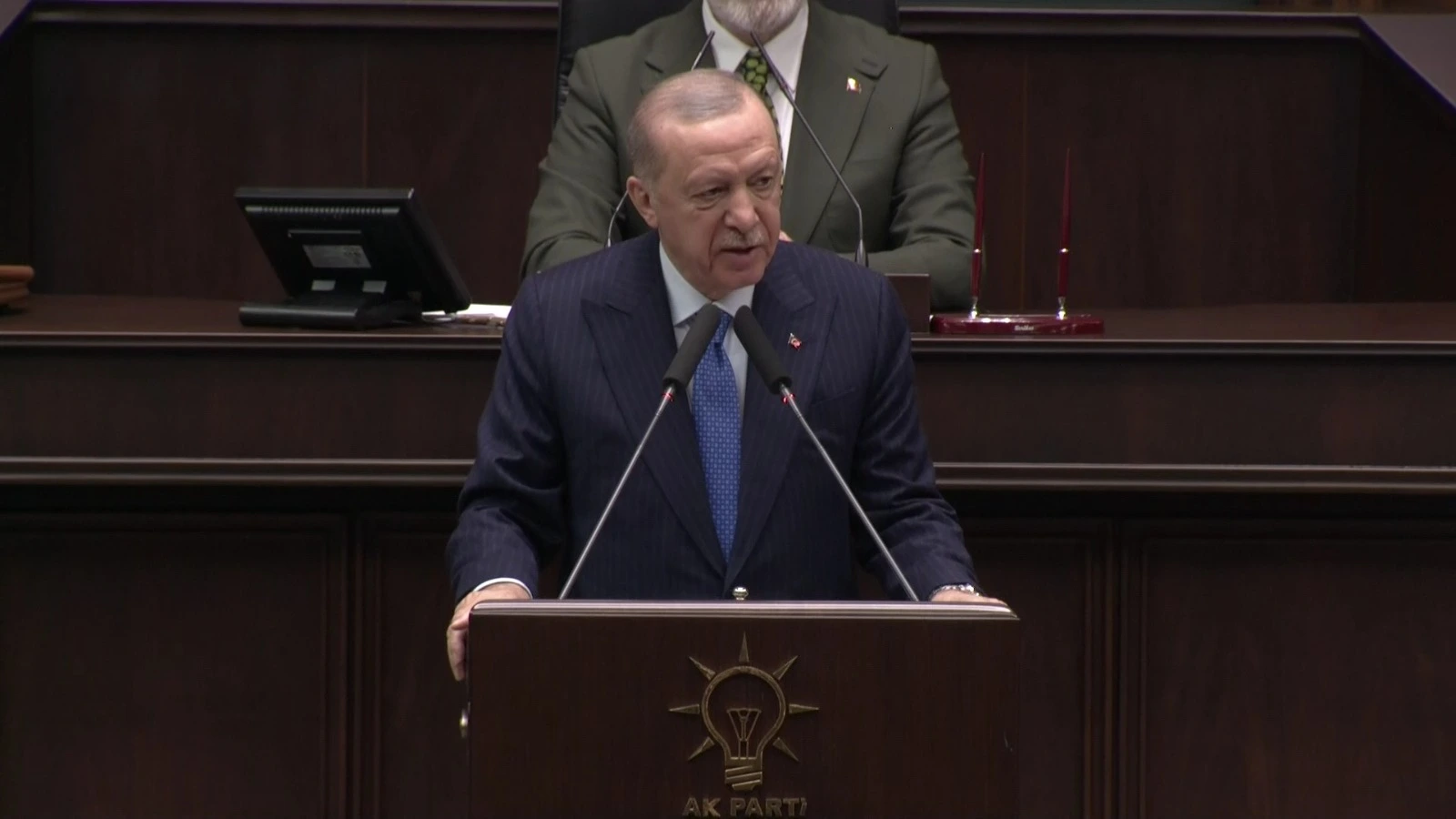Cumhurbaşkanı ve AK Parti Genel Başkanı Recep Tayyip Erdoğan, partisinin
