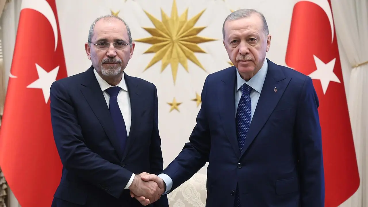 Cumhurbaşkanı Erdoğan, Ürdün Dışişleri Bakanı Safedi’yi kabul etti. Kabulde, Dışişleri
