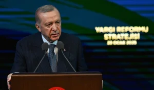 Cumhurbaşkanı Recep Tayyip Erdoğan, Yargı Reformu Stratejisi Tanıtım Toplantısı’nda açıklamalarda