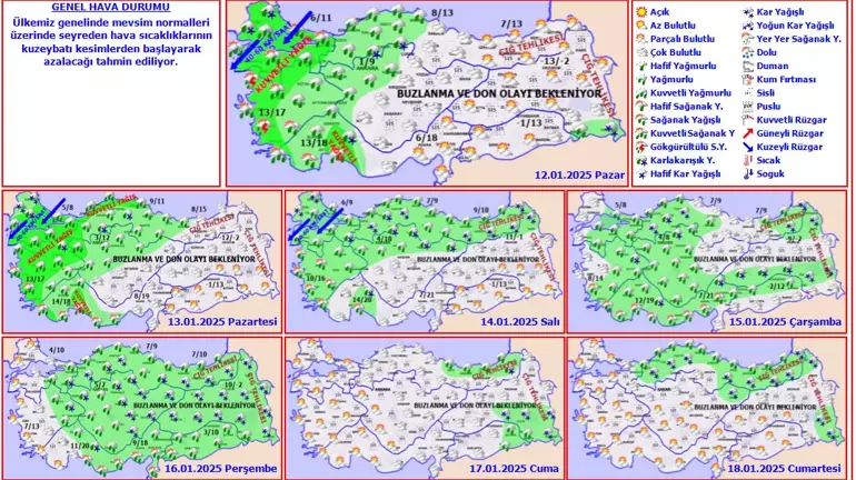 Marmara’da Kar ve Sağanak Yağış Uyarısı! İstanbul Dahil 13 İl Risk Altında