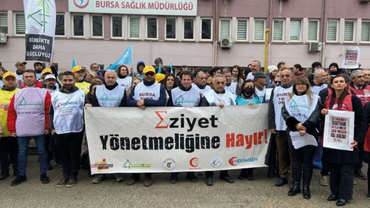 Sağlık çalışanlarının 6 Ocak 2025’te başlattığı iş bırakma eylemi, ülke