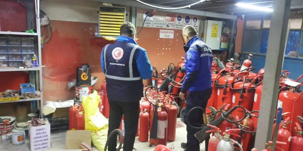 yangın malzemesi denetim fahiş fiyat