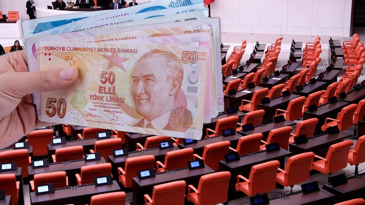 Türkiye’de her yıl olduğu gibi milletvekili maaşları, enflasyon oranları doğrultusunda