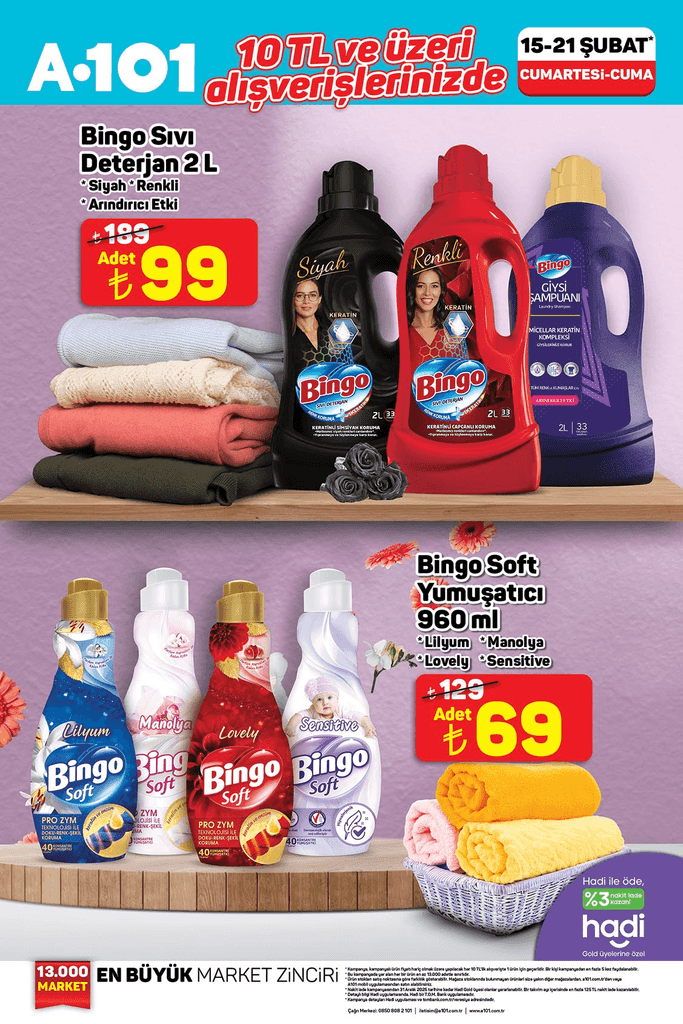 A101 15-21 Şubat Aktüel Kataloğu