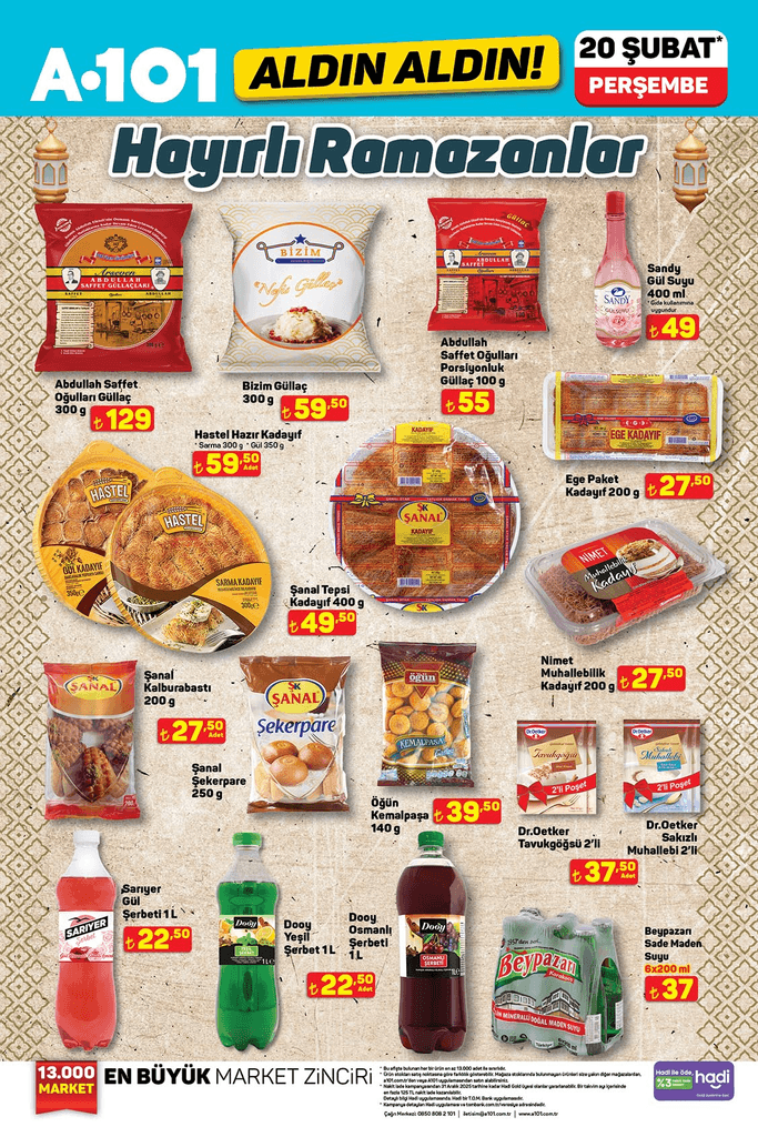 A101 15-21 Şubat Aktüel Kataloğu