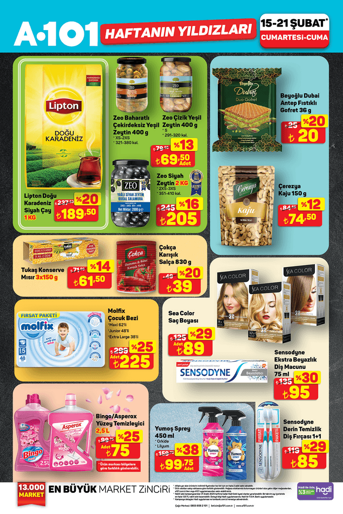 A101 15-21 Şubat Aktüel Kataloğu