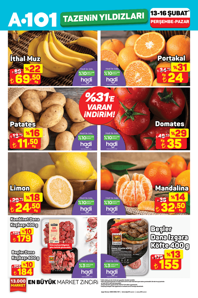 A101 15-21 Şubat Aktüel Kataloğu