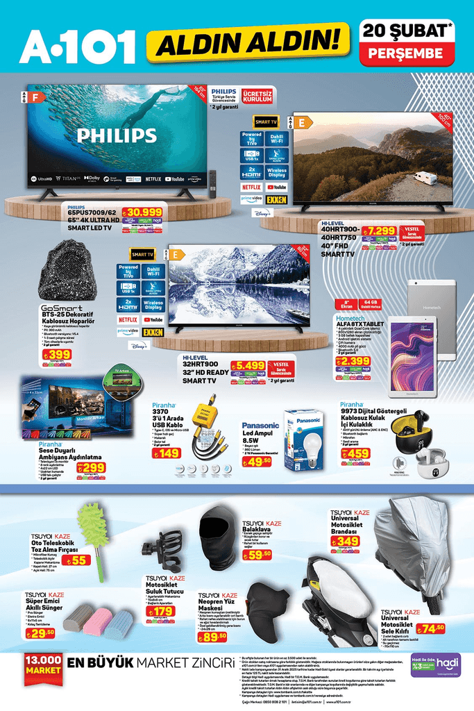 A101 15-21 Şubat Aktüel Kataloğu