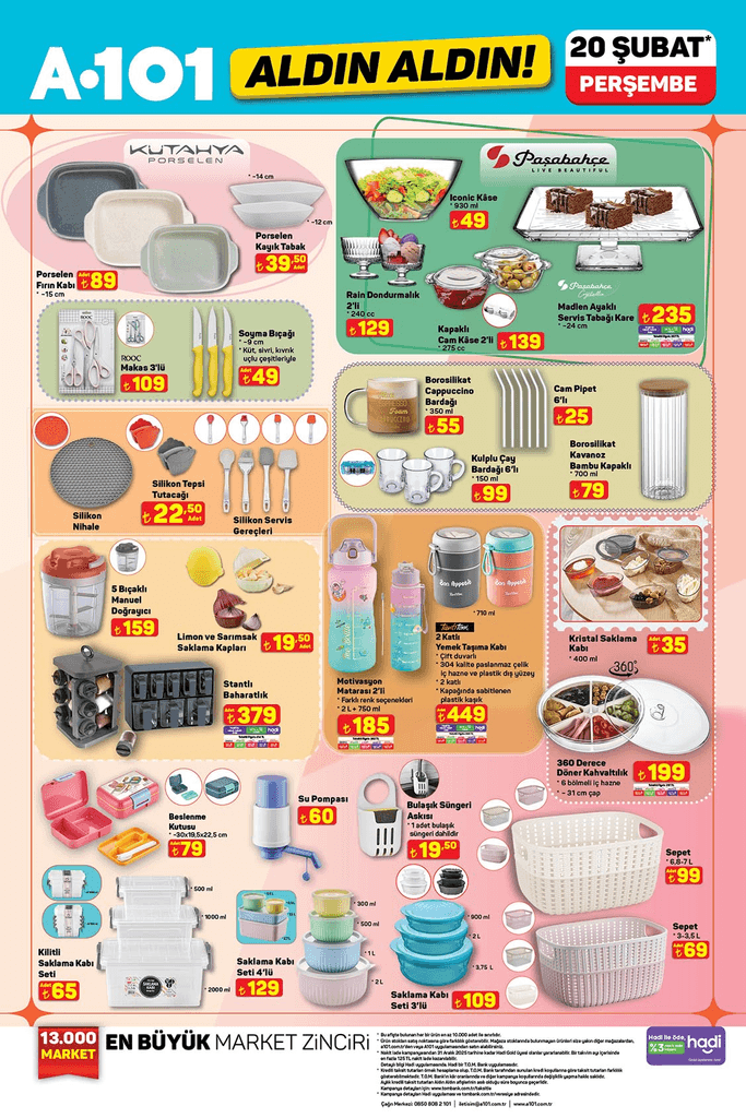 A101 15-21 Şubat Aktüel Kataloğu