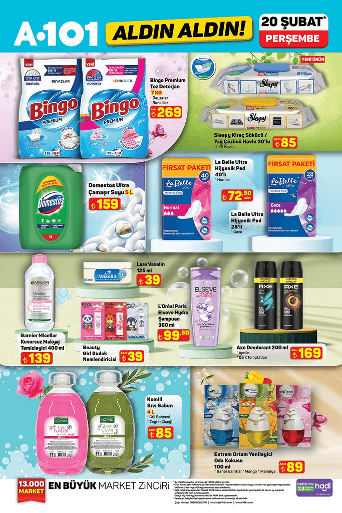 A101 15-21 Şubat Aktüel Kataloğu