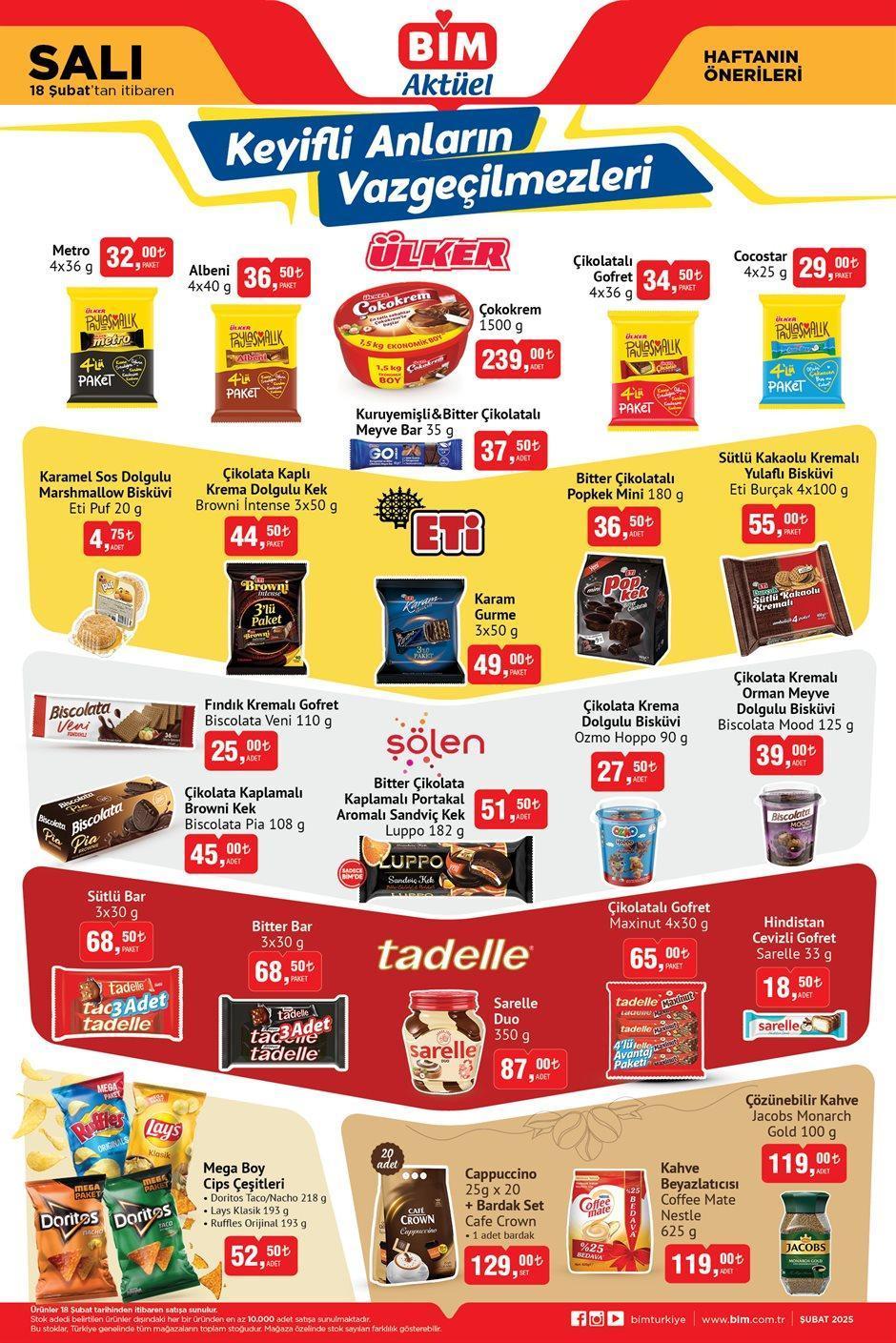 BİM 14 Şubat Aktüel Kataloğu