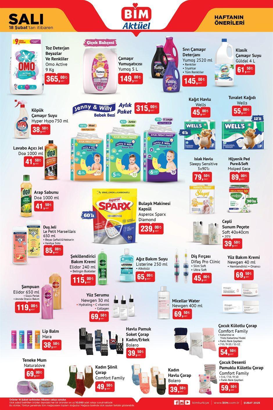 BİM 14 Şubat Aktüel Kataloğu